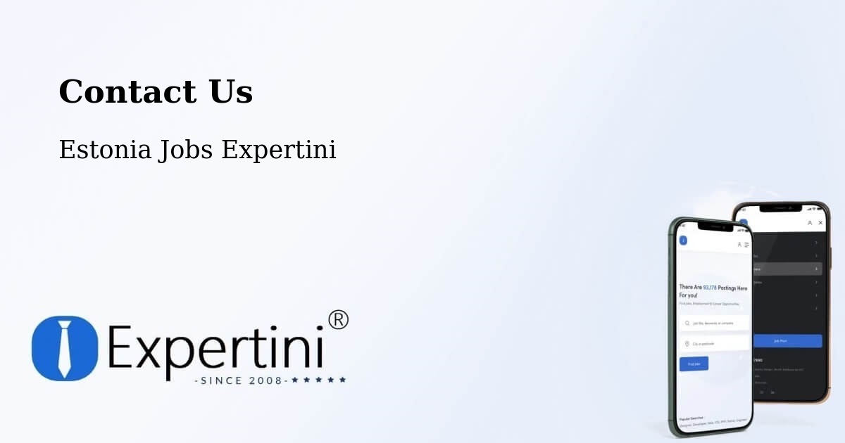 Contact Expertini – Nõo - Estonia Jobs Expertini